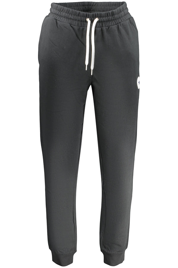 CONVERSE PANTALONE TUTA LUNGO UOMO NERO