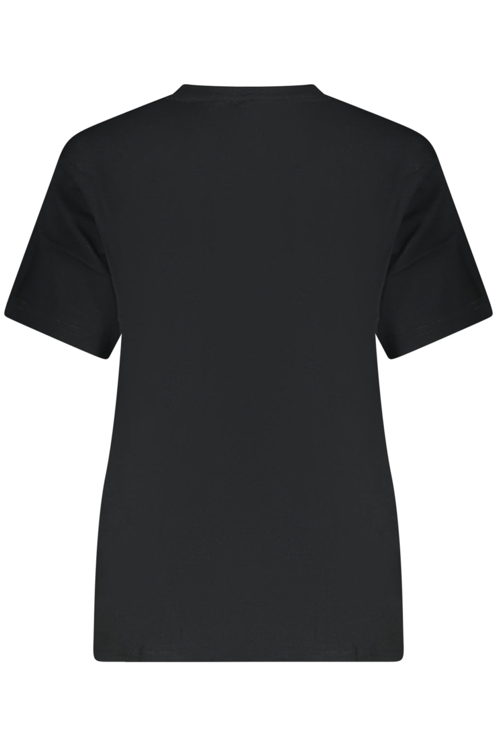 CONVERSE T-SHIRT MANICHE CORTE DONNA NERO