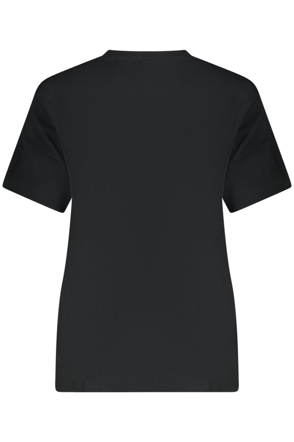 CONVERSE T-SHIRT MANICHE CORTE DONNA NERO