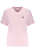 CONVERSE T-SHIRT MANICHE CORTE DONNA ROSA