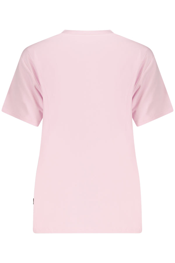 CONVERSE T-SHIRT MANICHE CORTE DONNA ROSA
