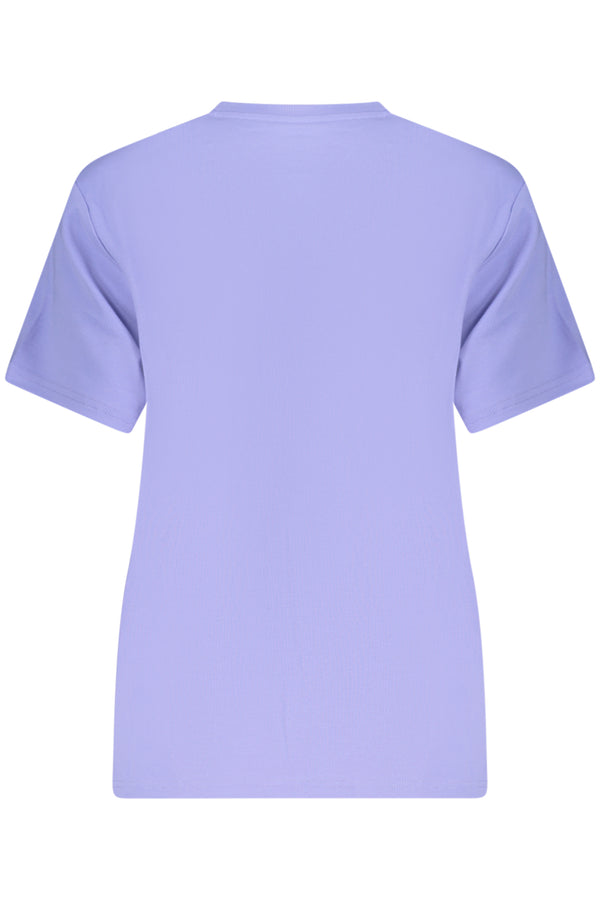 CONVERSE T-SHIRT MANICHE CORTE DONNA VIOLA