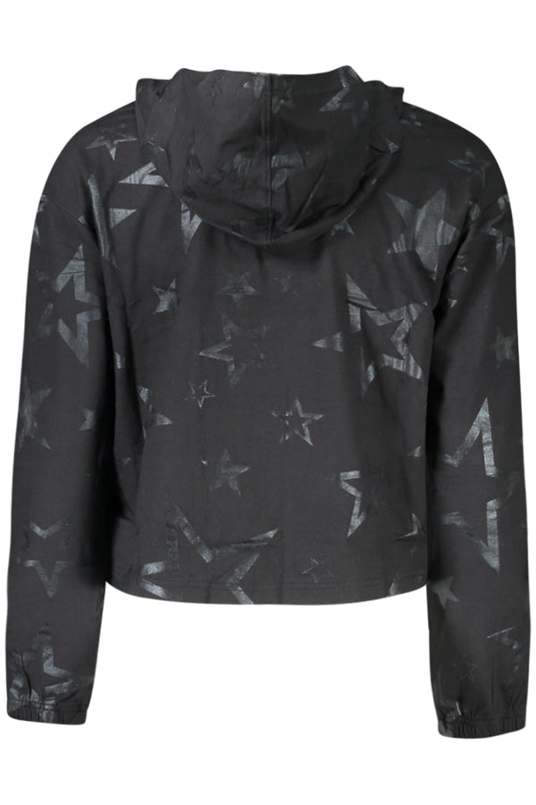 CONVERSE T-SHIRT MANICHE LUNGHE BAMBINA NERO