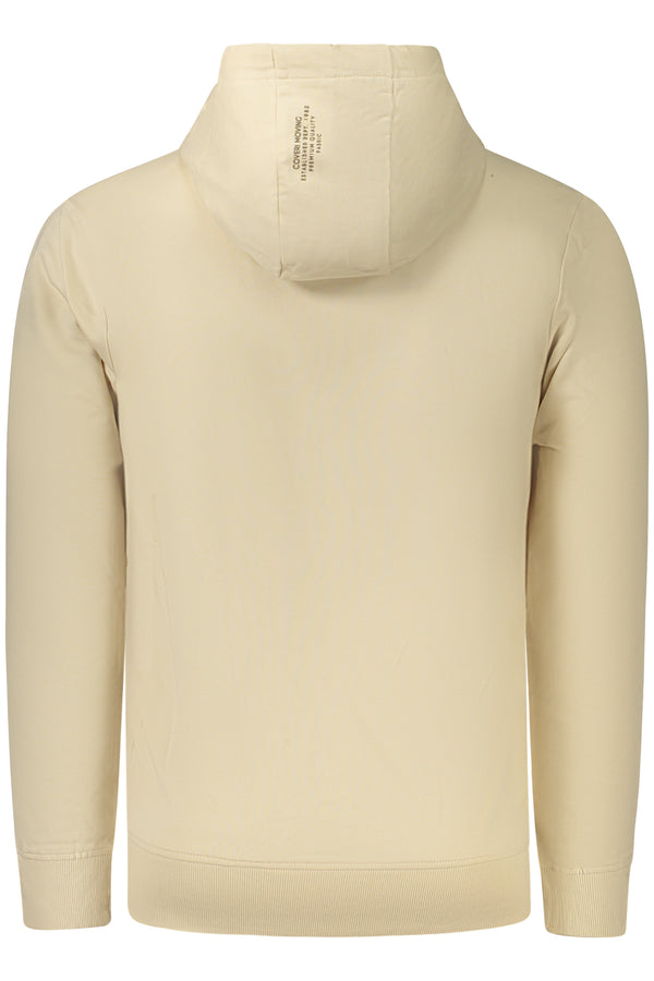 COVERI MOVING FELPA CON ZIP UOMO BEIGE