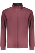 COVERI MOVING FELPA CON ZIP UOMO ROSSO