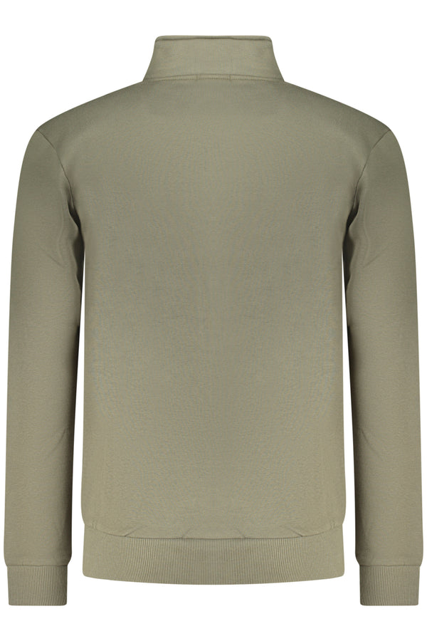 COVERI MOVING FELPA CON ZIP UOMO VERDE