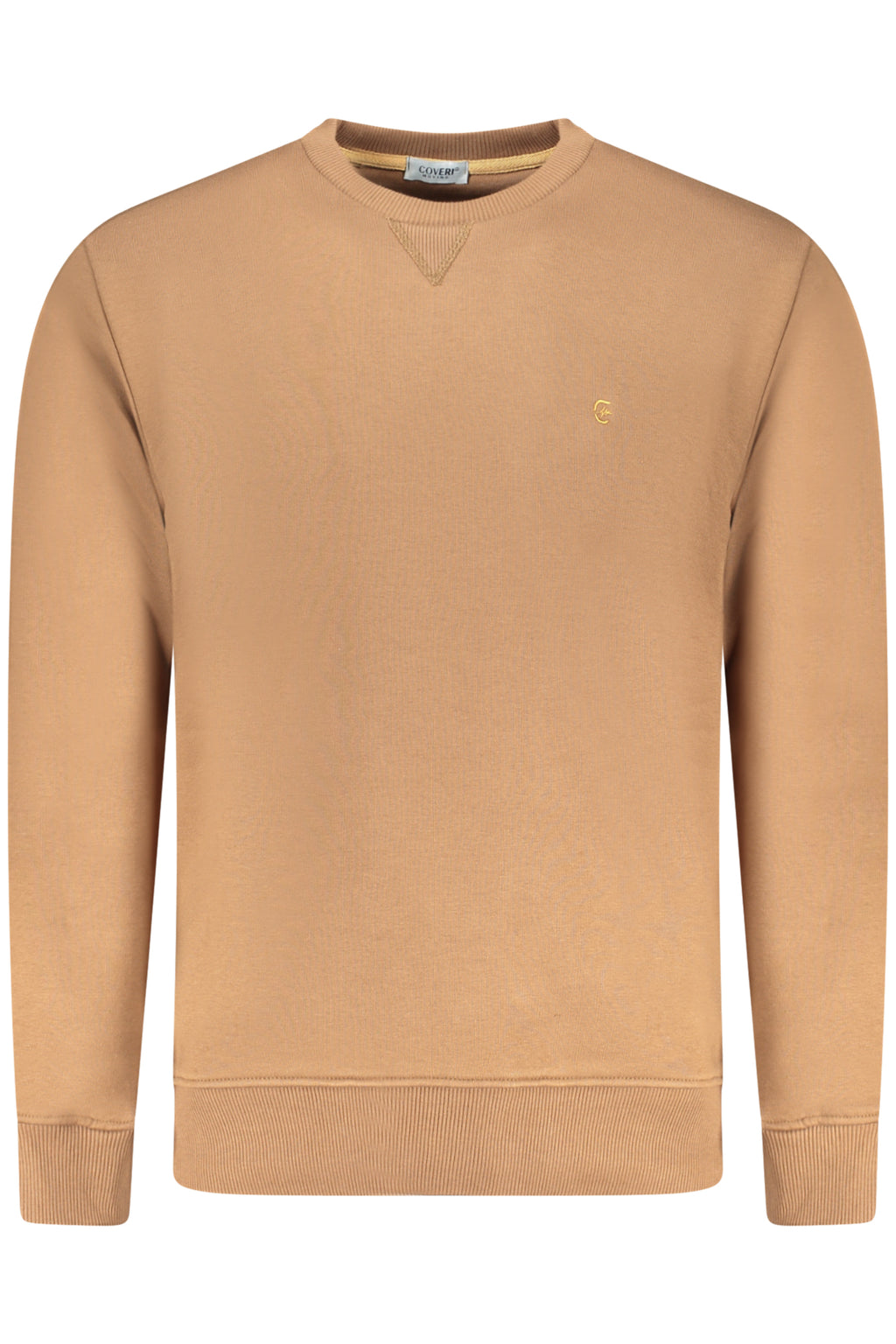 COVERI MOVING FELPA SENZA ZIP UOMO MARRONE