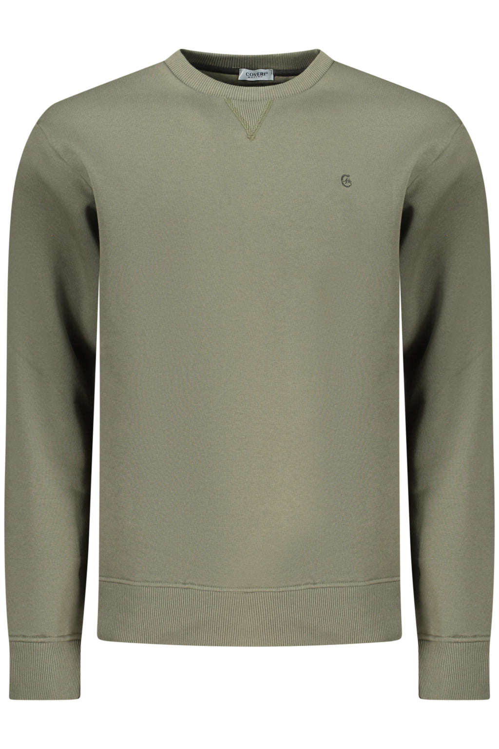 COVERI MOVING FELPA SENZA ZIP UOMO VERDE