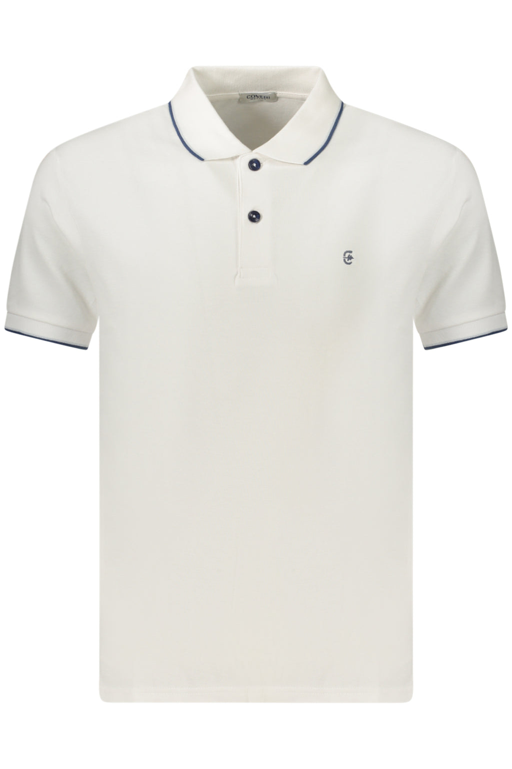 COVERI MOVING POLO MANICHE CORTE UOMO BIANCO