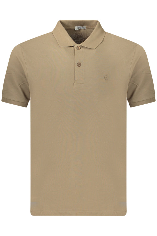 COVERI MOVING POLO MANICHE CORTE UOMO MARRONE