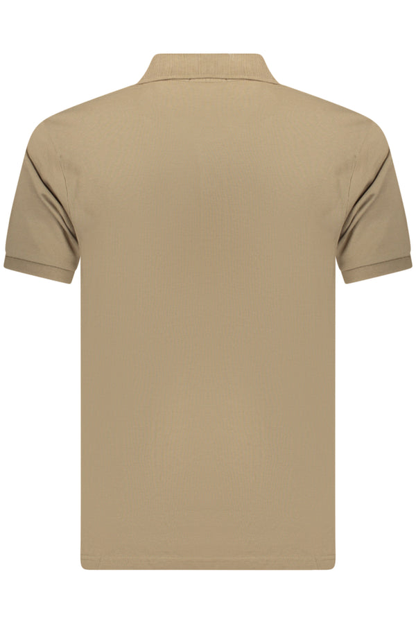 COVERI MOVING POLO MANICHE CORTE UOMO MARRONE