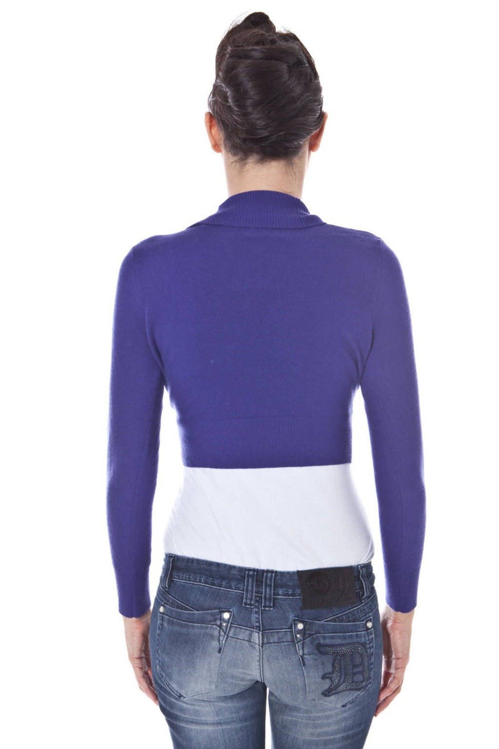 DATCH COPRISPALLE MANICHE LUNGHE DONNA VIOLA