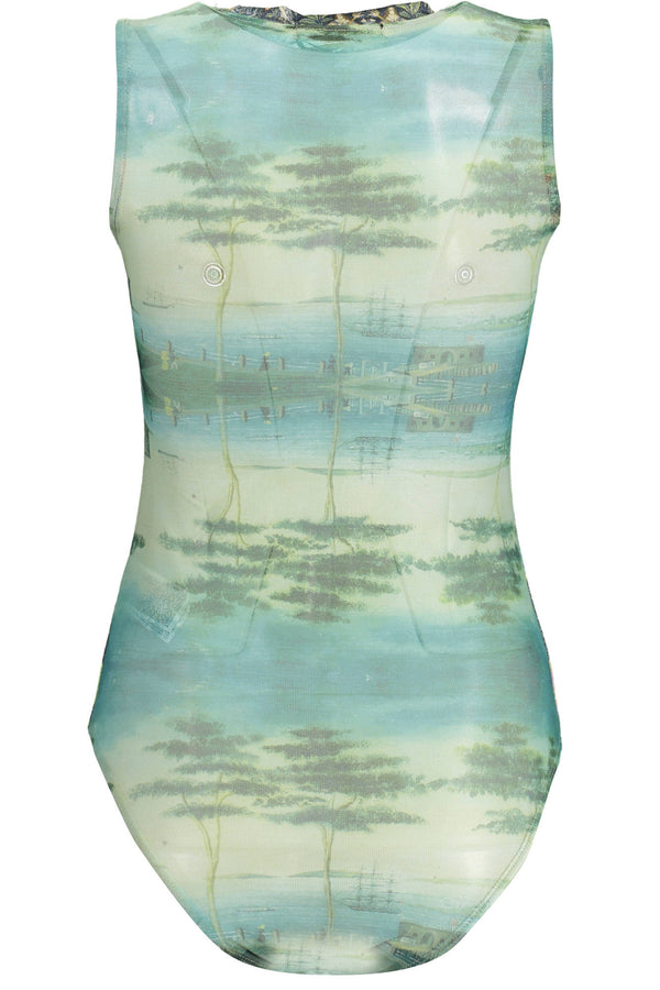 DESIGUAL BODY A CANOTTA DONNA VERDE