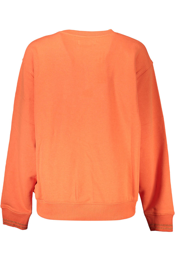 DESIGUAL FELPA SENZA ZIP DONNA ARANCIO