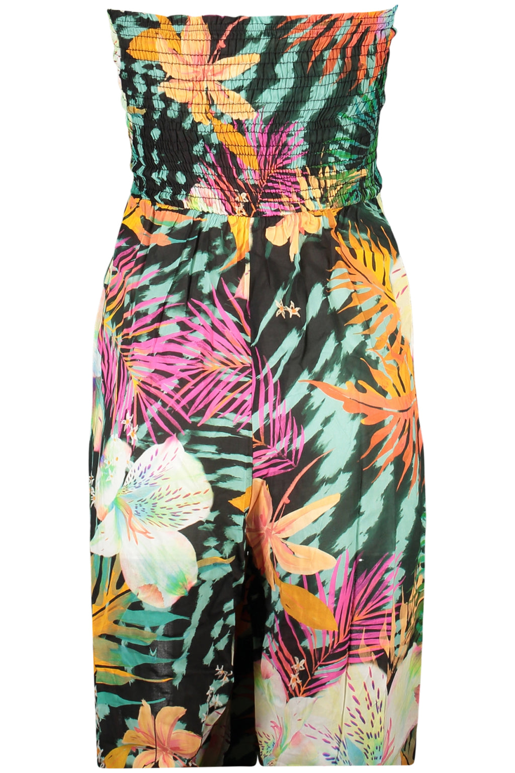 DESIGUAL PANTALONE A SALOPETTE DONNA NERO