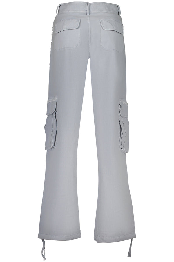 DESIGUAL PANTALONE DONNA AZZURRO