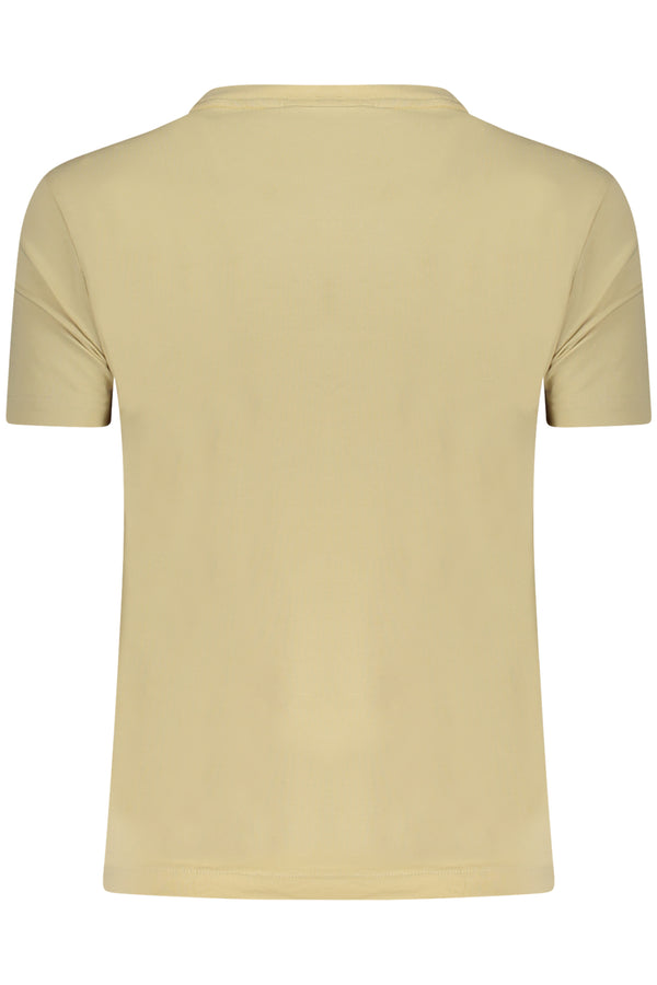 DESIGUAL T-SHIRT MANICHE CORTE DONNA BEIGE