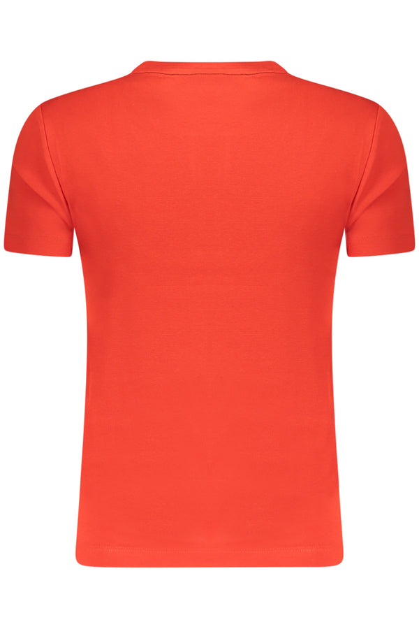 DESIGUAL T-SHIRT MANICHE CORTE DONNA ROSSO