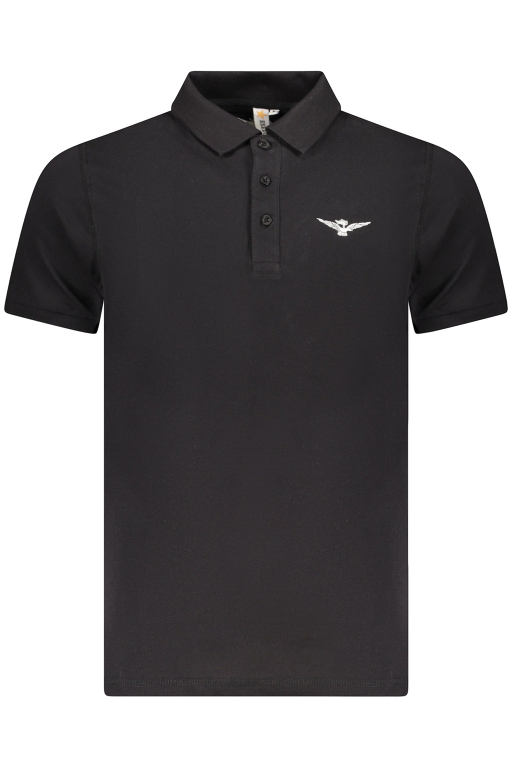 ESERCITO 1659 POLO MANICHE CORTE UOMO NERO