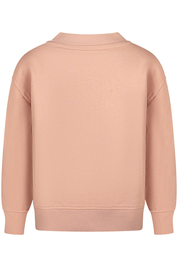 FILA FELPA SENZA ZIP BAMBINA ROSA