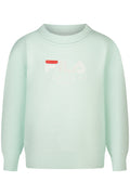 FILA FELPA SENZA ZIP BAMBINA VERDE