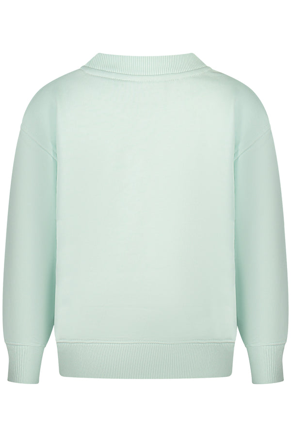 FILA FELPA SENZA ZIP BAMBINA VERDE