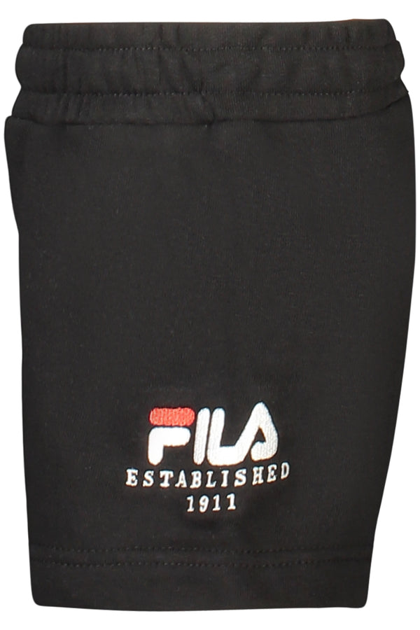FILA PANTALONE SHORT BAMBINA NERO
