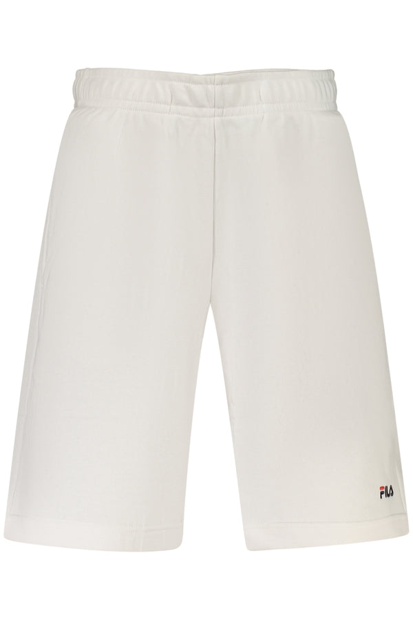 FILA PANTALONE TUTA CORTO UOMO BIANCO