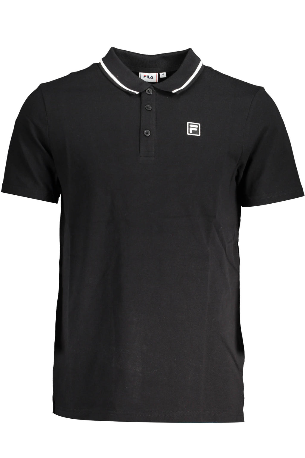 FILA POLO MANICHE CORTE UOMO NERO