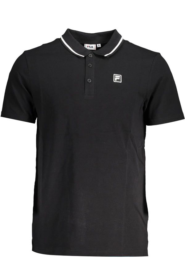 FILA POLO MANICHE CORTE UOMO NERO