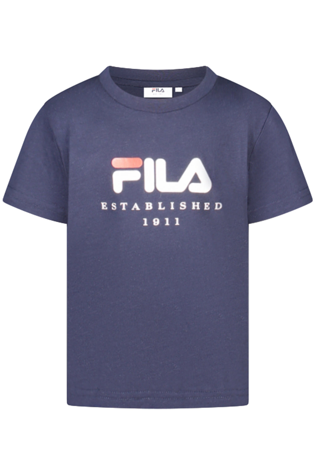 FILA T-SHIRT MANICHE CORTE BAMBINA BLU