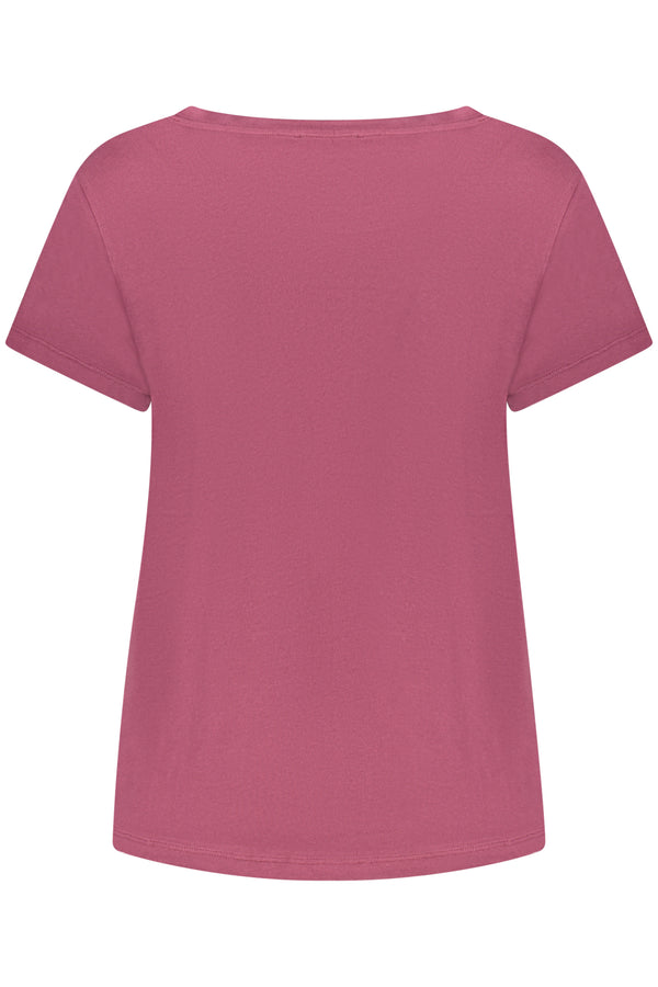 FREDDY T-SHIRT MANICHE CORTE DONNA VIOLA