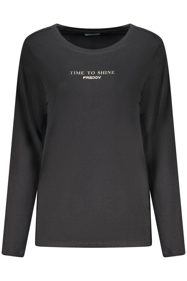 FREDDY T-SHIRT MANICHE LUNGHE DONNA NERO