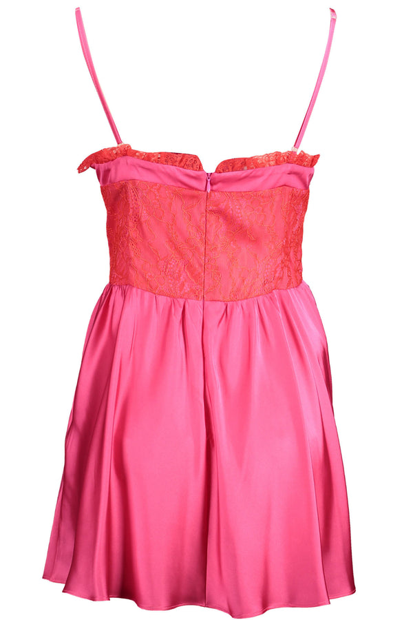 GAELLE PARIS ABITO CORTO DONNA ROSA
