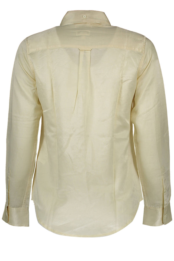 GANT CAMICIA MANICHE LUNGHE DONNA BEIGE