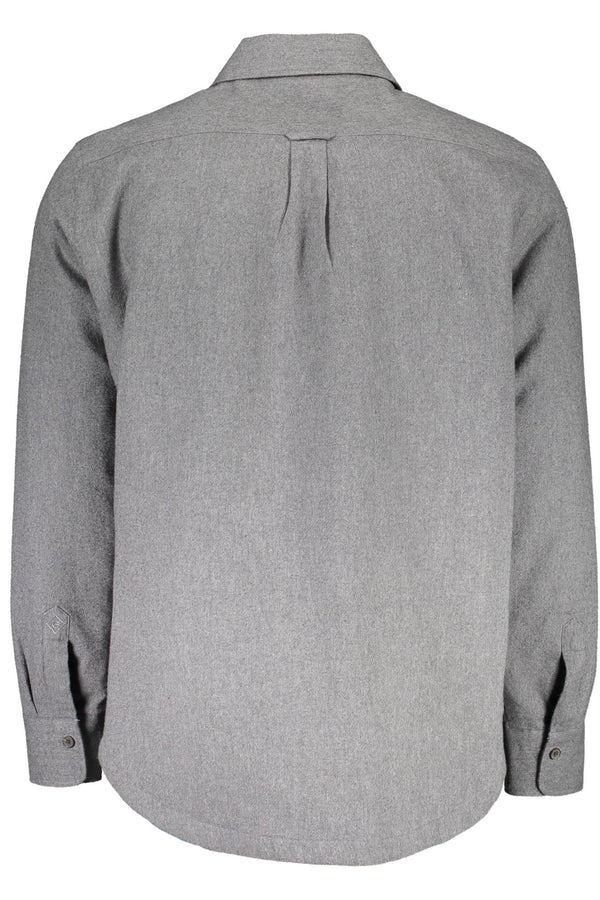 GANT CAMICIA MANICHE LUNGHE UOMO GRIGIO