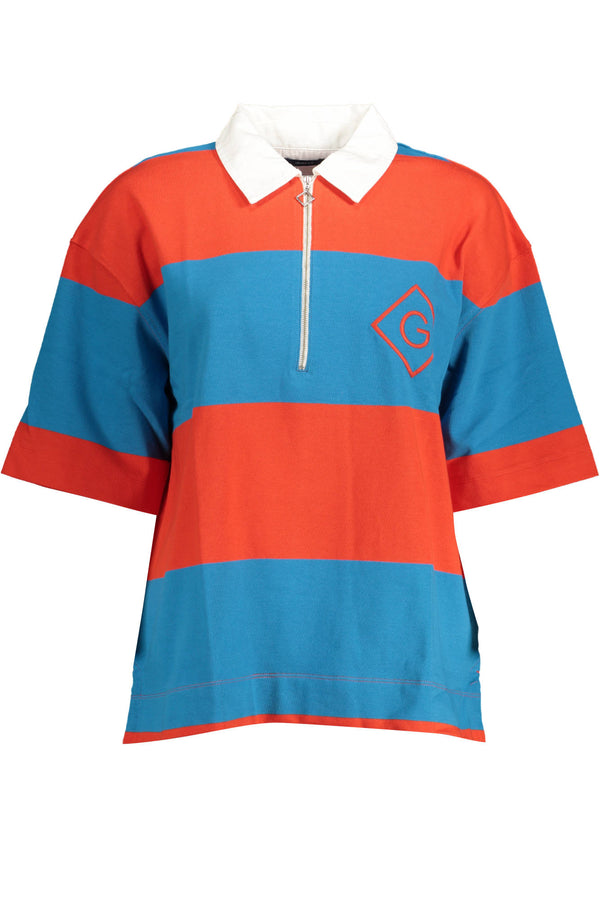 GANT POLO MANICHE CORTE DONNA ROSSO