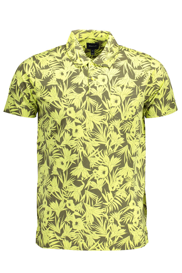 GANT POLO MANICHE CORTE UOMO GIALLO