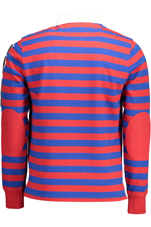 GANT POLO MANICHE LUNGHE UOMO ROSSO
