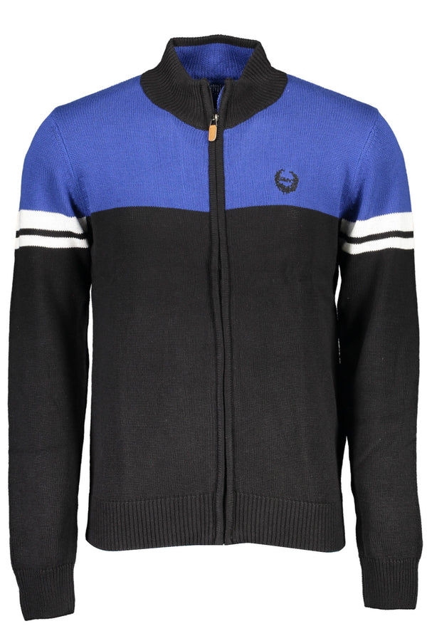 GIAN MARCO VENTURI CARDIGAN UOMO NERO