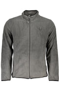GIAN MARCO VENTURI FELPA CON ZIP UOMO GRIGIO