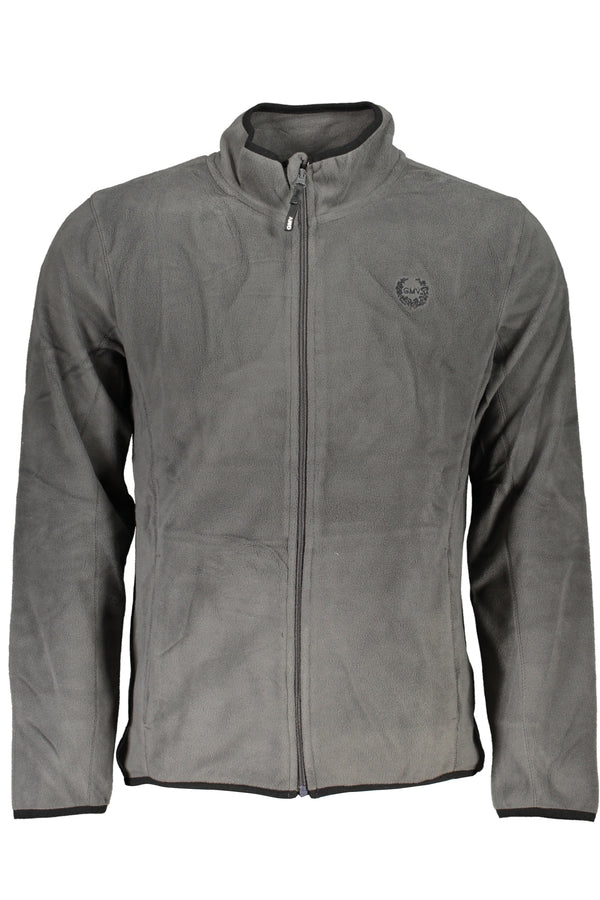 GIAN MARCO VENTURI FELPA CON ZIP UOMO GRIGIO