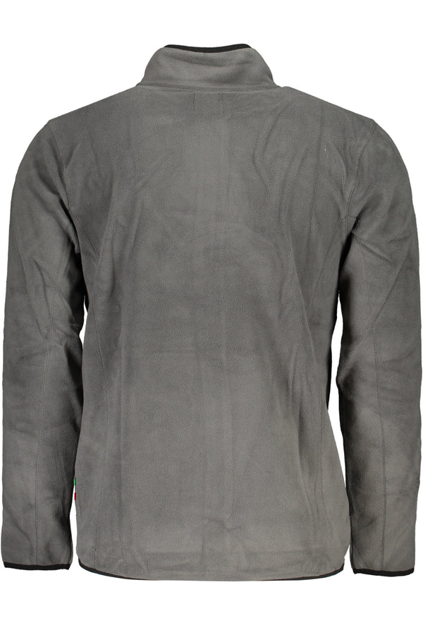 GIAN MARCO VENTURI FELPA CON ZIP UOMO GRIGIO