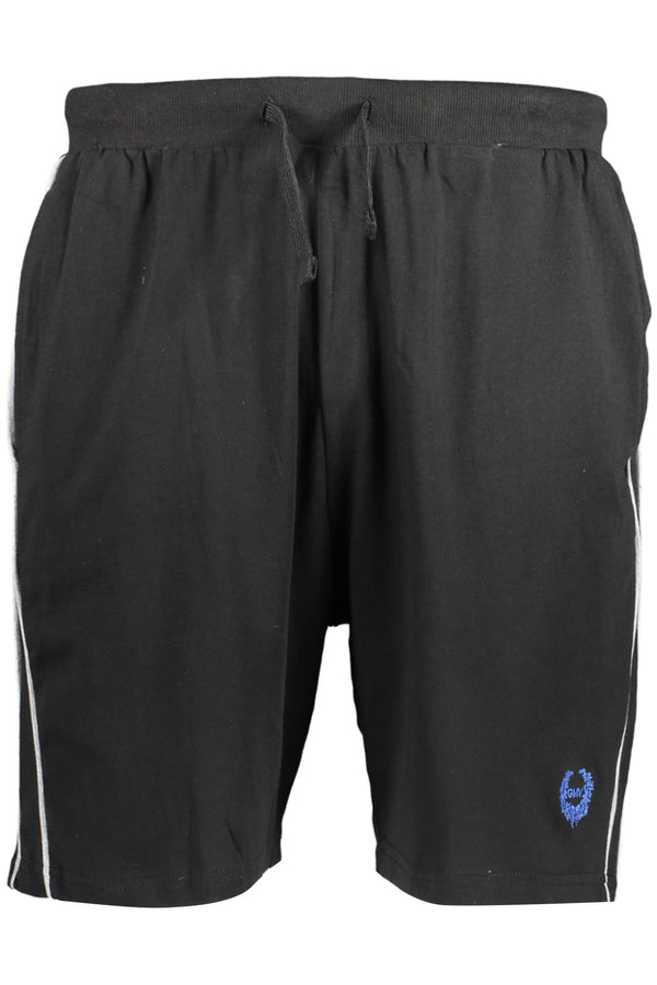 GIAN MARCO VENTURI PANTALONE SHORT UOMO NERO
