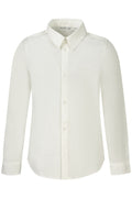 GUESS JEANS CAMICIA MANICHE LUNGHE BAMBINO BIANCO