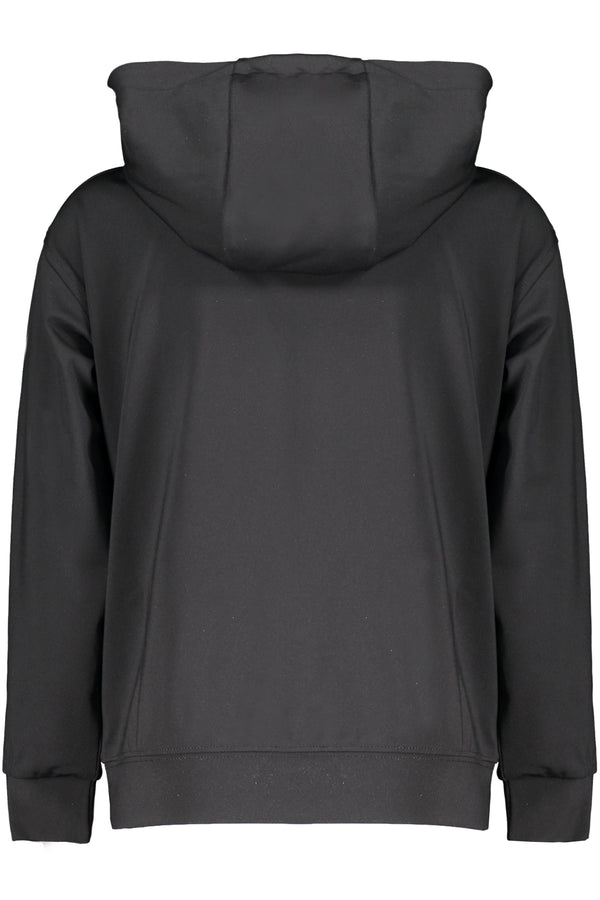 GUESS JEANS FELPA SENZA ZIP BAMBINO NERO