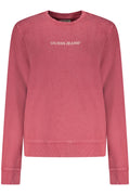 GUESS JEANS FELPA SENZA ZIP DONNA ROSSO