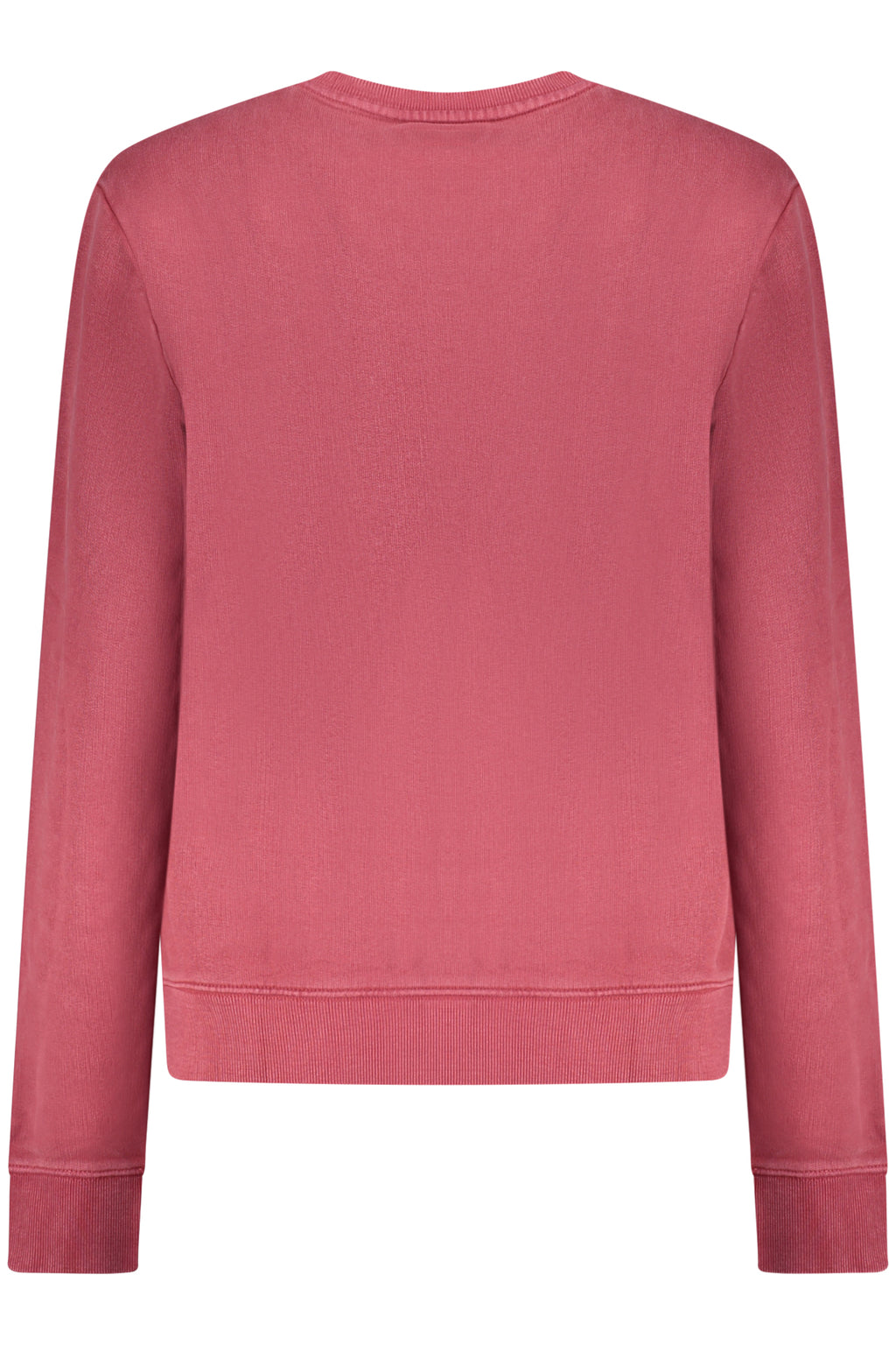 GUESS JEANS FELPA SENZA ZIP DONNA ROSSO