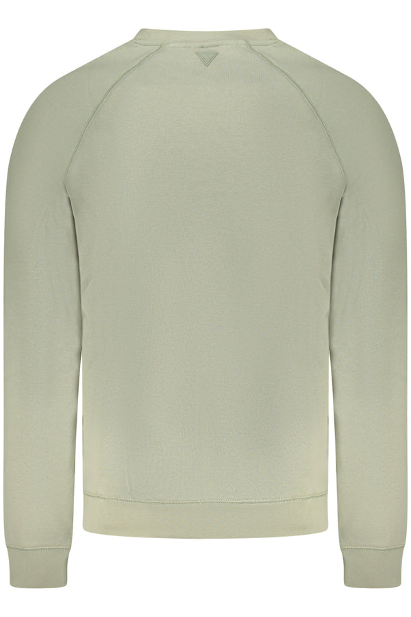 GUESS JEANS FELPA SENZA ZIP UOMO VERDE