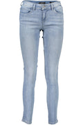 GUESS JEANS JEANS DENIM DONNA AZZURRO